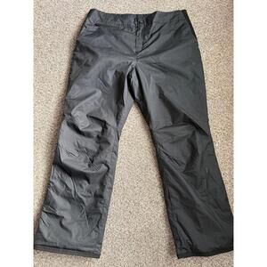 Obermeyer Womens Black Sugarbush 15182 Ski Snow Pants Stretch SZ 16 Regular